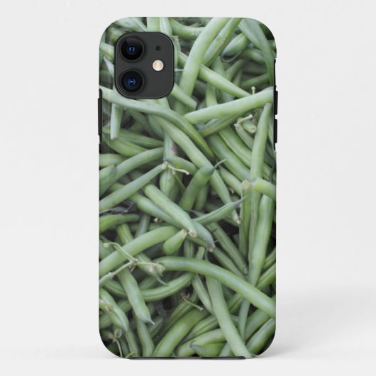 Donkere groene strijkbonen Case-Mate iPhone case (Achterkant)