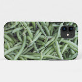 Donkere groene strijkbonen Case-Mate iPhone case (Achterkant (horizontaal))
