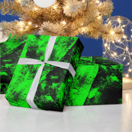 Donkere groene textuur Inpakpapier, Kalme donkergr Cadeaupapier