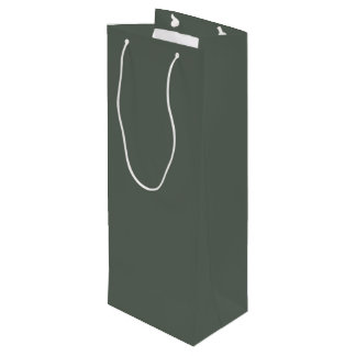 Donkere, groene, vaste kleur in het bos - Kleur - Wijn Cadeautas