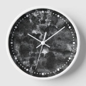 Donkere Grunge Abstract Zwarte Marmer ontwerp (Voorkant)