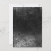 Donkere grunge - B&W Save The Date (Voorkant)