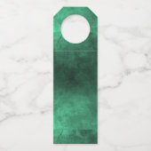 Donkere grunge - groen flessenhanger (Voorkant)