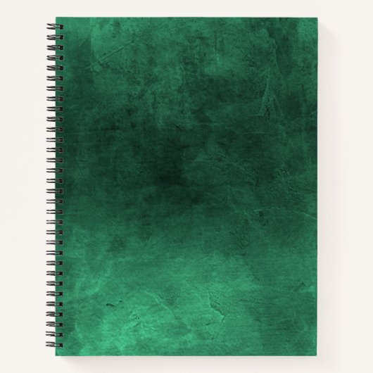 Donkere Grunge - Groen Notitieboek (Voorkant)