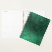Donkere grunge - groen planner (Display)