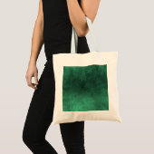 Donkere grunge - groen tote bag (Voorkant (product))