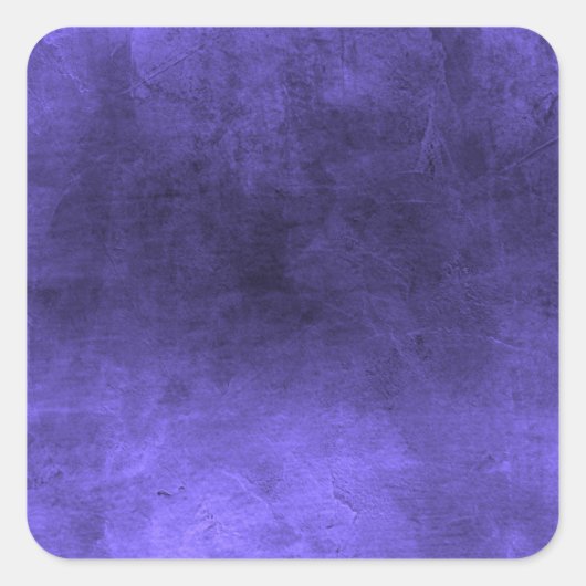 Donkere Grunge - Indigo Vierkante Sticker (Voorkant)