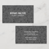 Donkere haaienranden visitekaartje (Voorkant / Achterkant)