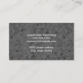 Donkere haaienranden visitekaartje (Achterkant)