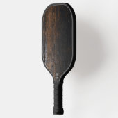 Donkere Hakhoutblok Pickleball Paddle (Links)