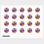 Donkere Halloween Esthetische Stickers (Vel)