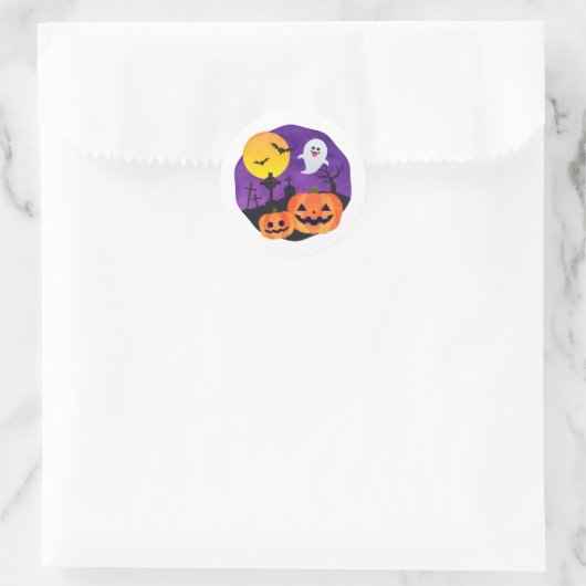 Donkere Halloween Esthetische Stickers (Tas)
