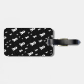 Donkere Halloween Geesten  Bagagelabel (Achterkant horizontaal)