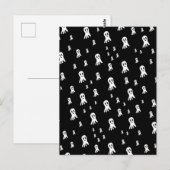 Donkere Halloween Geesten Briefkaart (Voorkant / Achterkant)