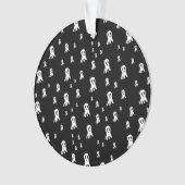 Donkere Halloween Geesten Ornament (voorkant)