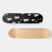 Donkere Halloween Geesten Persoonlijk Skateboard (Horizontaal)