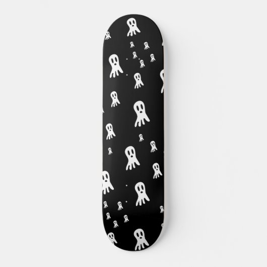 Donkere Halloween Geesten Persoonlijk Skateboard (Voorkant)