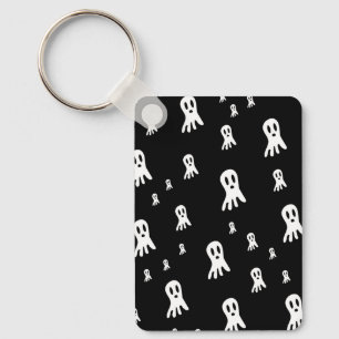 Donkere Halloween Geesten Sleutelhanger