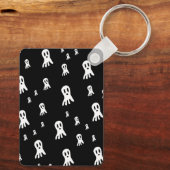 Donkere Halloween Geesten Sleutelhanger (Achterkant)