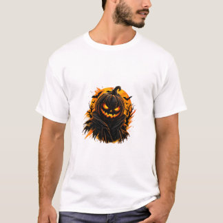 Donkere Halloween-pompoen – Gotische Jack-O-Lanter T-shirt
