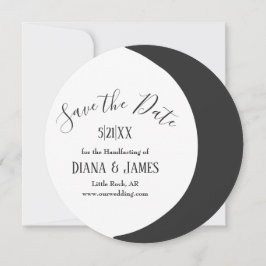 Donkere Halve Maan Wicca Handfasting Save the Date