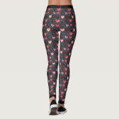 Donkere Harten Goth Broekjes Leggings (Achterkant)