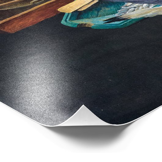 Donkere havenvissers door Newell Convers Wyeth Foto Afdruk (Hoek)