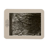 Donkere heggen magneet (Horizontaal)