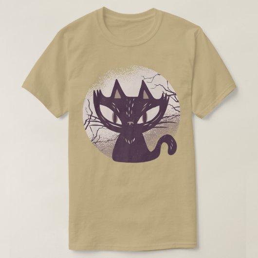 Donkere heks Cat 569 T-shirt (Design voorkant)