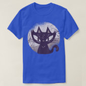 Donkere heks Cat 570 T-shirt (Design voorkant)