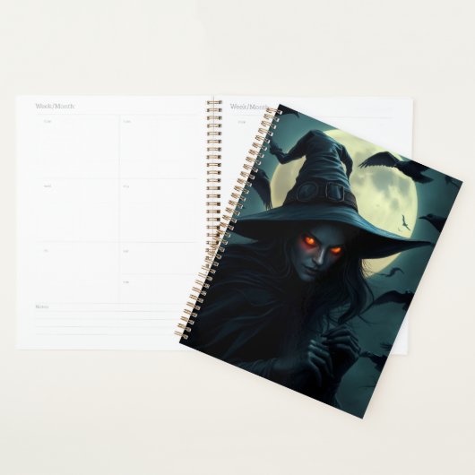 Donkere Heks Halloween Planner | Gotische Esthetie (Display)