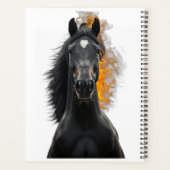 Donkere hengst Inferno Planner (Achterkant)