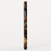 Donkere herfstgloed bloemen val Case-Mate iPhone case (Achterkant/rechts)