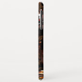 Donkere herfstgloed bloemen val Case-Mate iPhone case (Achterkant/links)