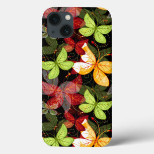 Donkere herfstpatroon Case-Mate iPhone case