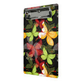 Donkere herfstpatroon mini klembord (Angled2)
