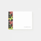 Donkere herfstpatroon post-it® notes (Voorkant)