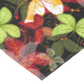 Donkere herfstpatroon tafelkleed (Gekanteld)