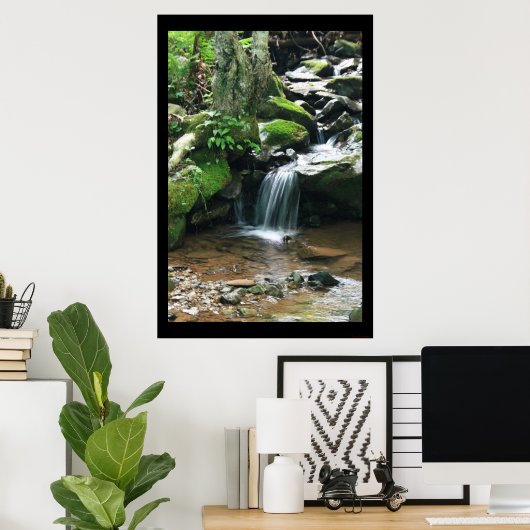 Donkere Holle Herfsten afdrukken #4838 Poster (Thuiskantoor)