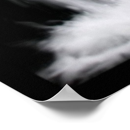 Donkere Holle Herfsten afdrukken #4982 Poster (Hoek)