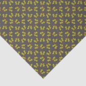 Donkere Holly bladeren en bessen Kerstmis Tissuepapier (Detail)