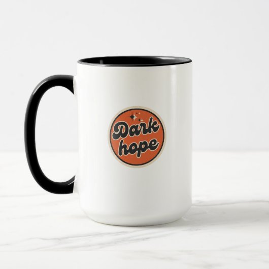 Donkere Hoop Mok (Links)