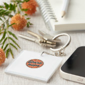 Donkere Hoop Sleutelhanger (Voorkant Rechts)