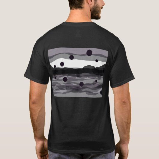 Donkere Horizon T-shirt (Achterkant)
