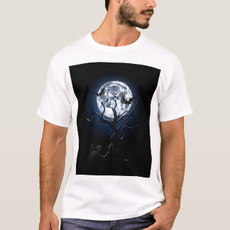 Donkere Horror Kunst – Griezelig Halloween-Geïnspi T-shirt