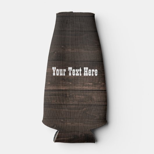 Donkere hout, doordringend land, Western uitzicht Flesjeskoeler (Voorkant)