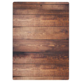 Donkere houten keukennoten klembord (Achterkant)