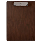 Donkere houten korrels: achtergrond klembord (Voorkant)