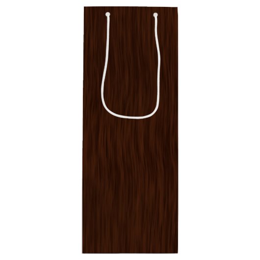 Donkere houten korrels: achtergrond wijn cadeautas (Voorkant)