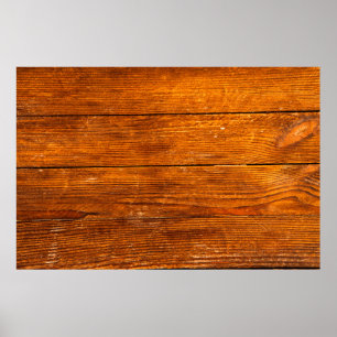 Donkere houten textuur. Houtbruine textuur. Achter Poster